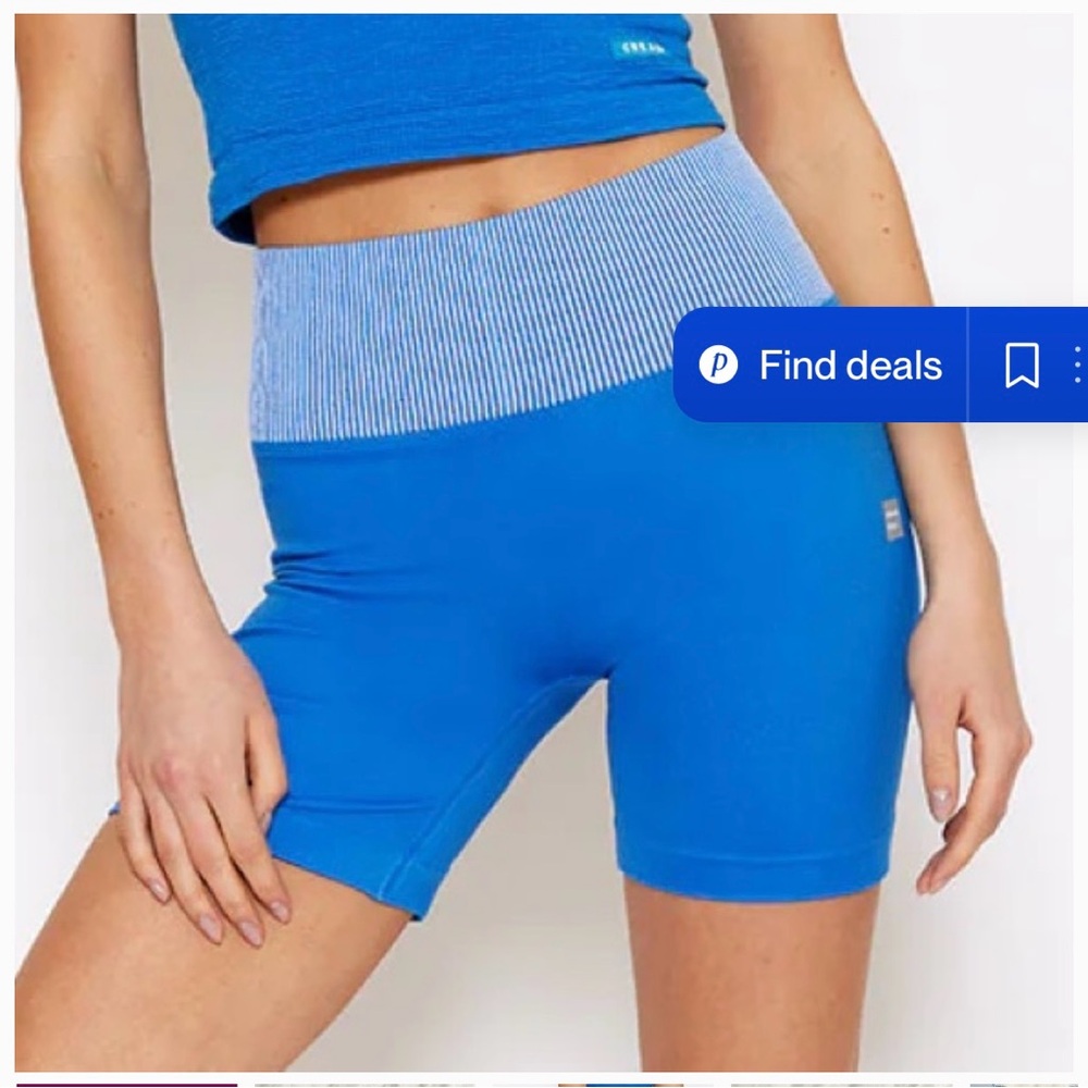 Blue Women's Shorts from Cream Yoga